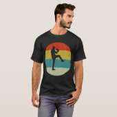 Retro-Vintages Baseball T-Shirt (Vorne ganz)