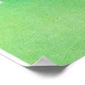 Retro Vintages Baseball Valentine-Poster Poster (Ecke)