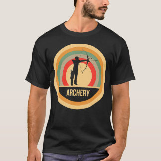 Retro Vintages Bogengeschenk für Bogenschützen T-Shirt