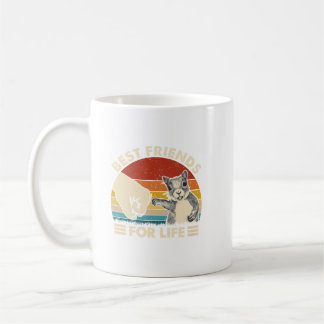 Retro Vintages Eichhörnchen Bester Freund für das Kaffeetasse