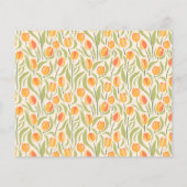 Retro Vintages florales Brautparty (Rückseite)