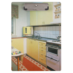 Retro Vintages Fünfzigerjahre Klemmbrett