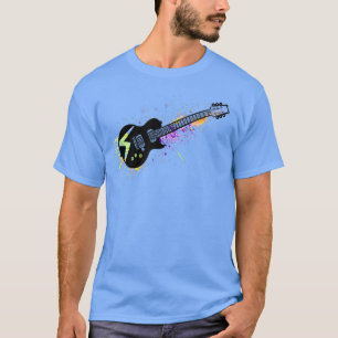 Retro Vintages Gitarrendesign für Funny Guitarist T-Shirt