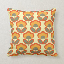 Retro-Vintages Hippie-Blumenmuster