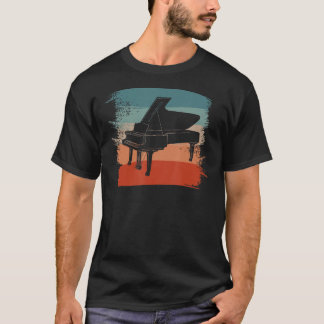 Retro Vintages klassisches Piano Instrument T-Shirt