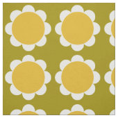 Retro Vintages Mod Geometrisches Muster Stoff (Muster)