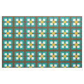 Retro-Vintages Mod-Muster Stoff (Fat Quarter (45,7 x 55,9 cm))