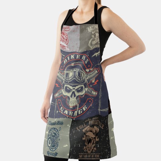 Retro-Vintages Motorrad Schürze (InSitu)