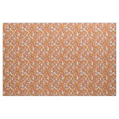 Retro-Vintages Mushroom-Blume Muster Stoff (Fat Quarter (45,7 x 55,9 cm))