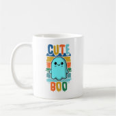 Retro Vintages Niedliches Halloween-Ghost Kaffeetasse (Links)