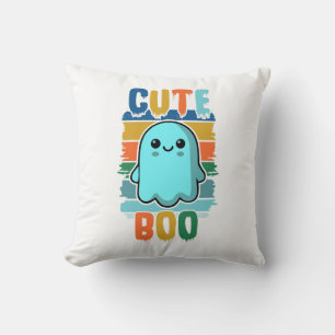 Retro Vintages Niedliches Halloween-Ghost Kissen