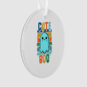 Retro Vintages Niedliches Halloween-Ghost Ornament (Vorderseite)