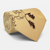 Retro-Vintages Papier Krawatte (Gerollt)