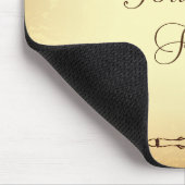 Retro-Vintages Papier Mousepad (Ecke)