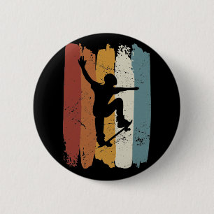 Retro-Vintages Skateboard Button
