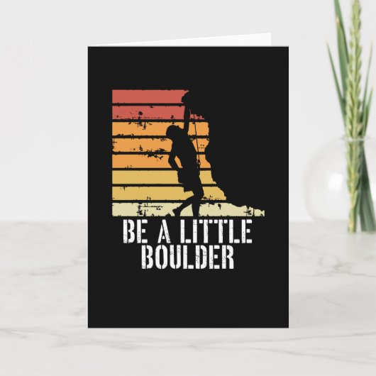 Retro Vintages Wandern Karte (Vorderseite)