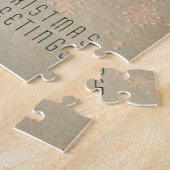 Retro Vintages Weihnachtsglocken Puzzle (Seite)