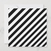 Retro-Vinyl-Datensatz| Modern Wedding Invite (blau Einladung (Rückseite)