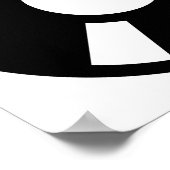 Retro-Vinyl-Datensatz Poster (Ecke)