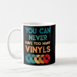 Retro Vinyl LP Record Vintage You Can Never Have Kaffeetasse