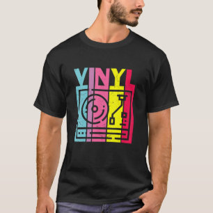 Retro Vinyl Record 80er Music 90s Lover 33 45 78 R T-Shirt