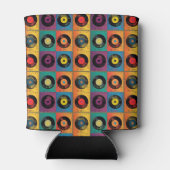 Retro Vinyl Record Album 60er 70er Dosenkühler (Rückseite)