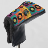 Retro Vinyl Record Album 60er 70er Golf Headcover (3/4 Vorderseite)