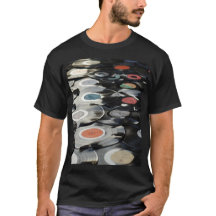 Retro Vinyl Record Collection T - Shirt - Vintage