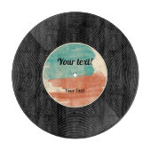 Retro Vinyl Record Music Album Schneidebrett (Vorderseite)