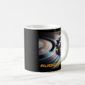 Retro Vinyl Record, Music Lover Kaffeetasse (VorderseiteRechts)