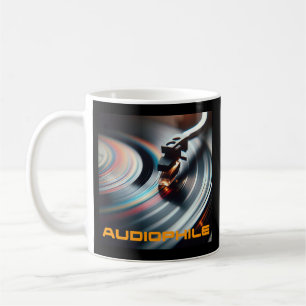 Retro Vinyl Record, Music Lover Kaffeetasse
