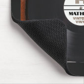 Retro Vinyl Record Player Mousepad (Ecke)