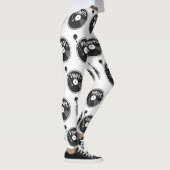 Retro Vinyl Record-Turntable Leggings (Rechts)