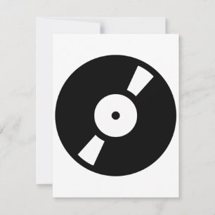 Retro-Vinyl-Schallplatte