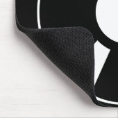 Retro-Vinyl-Schallplatte Mousepad (Ecke)