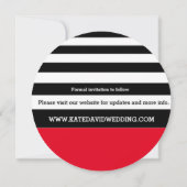 Retro-Vinyl-Schallplatten-Foto Save-The-Date-Vorla Save The Date (Rückseite)