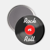 Retro-Vinyl-Schallplatten-Magnet-Geschenk Magnet (Vorderseite/Rückseite)
