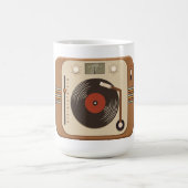 Retro Vinyl Turntable Tasse (Mittel)