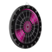 Retro VinylRekordalbum Dartscheibe (Vorderseite Links)