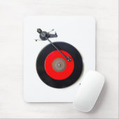 Retro VinylTurntable Mousepad Mousemat (Mit Mouse)