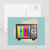 Retro-Vision Postkarte (Vorne/Hinten)