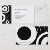 Retro Visitenkarte (Vorne/Hinten)