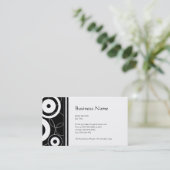 Retro Visitenkarte (Stehend Vorderseite)