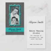 Retro Visitenkarte (Vorne/Hinten)