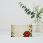 Retro Visitenkarte (Stehend Vorderseite)