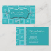 Retro Visitenkarte (Vorne/Hinten)