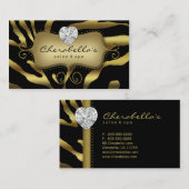 Retro Visitenkarte (Vorne/Hinten)