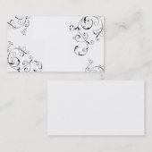 Retro Visitenkarte (Vorne/Hinten)