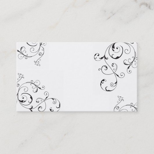 Retro Visitenkarte (Vorderseite)