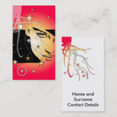 Retro Visitenkarte (Vorne/Hinten)